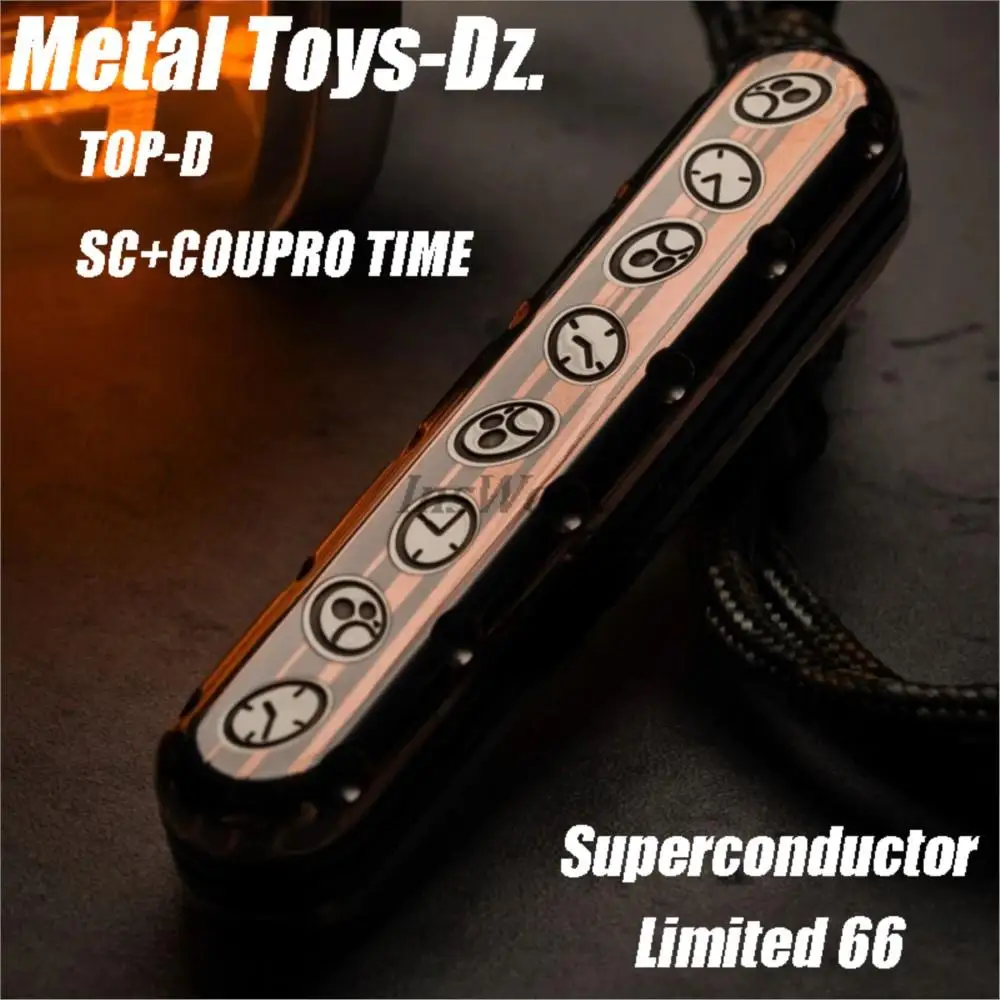 Metal Toys-Dz. TOP D Superconductor  Metal Fidget Spinner Limited 66 Fidget Slider