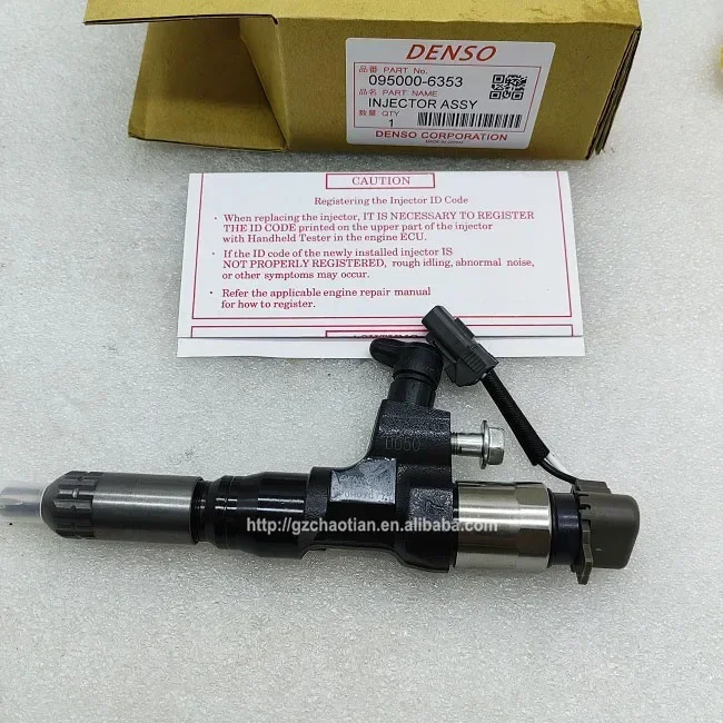 

Machinery engine parts J06 J05E engine fuel injector VH23670E0050 common rail injector SK200-8 SK210-8 injector
