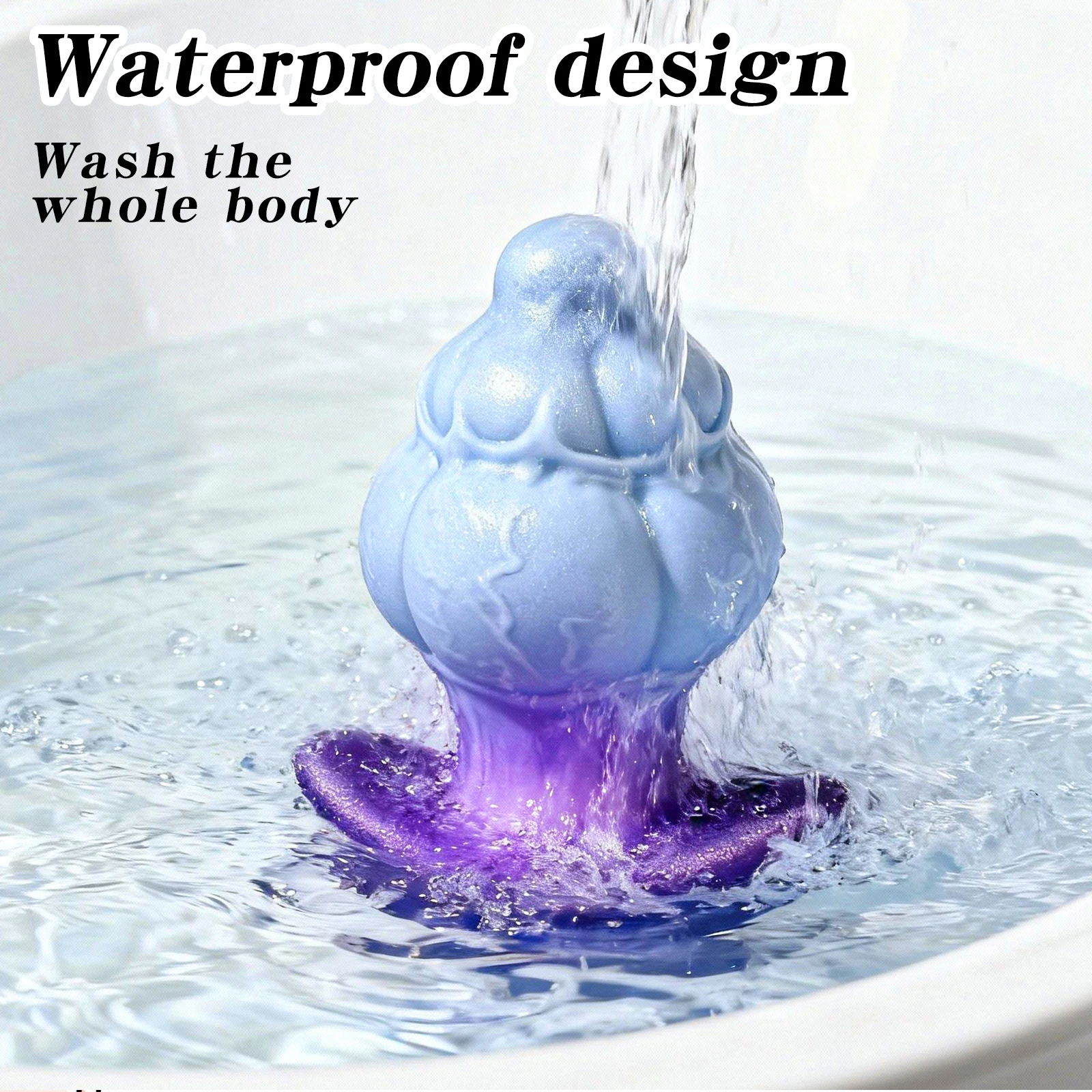 Plug anal tentacule alien silicone dildo monstre épais_voghion.com