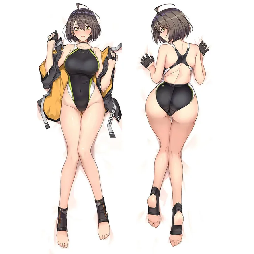 

USS Azur Baltimore ACG Lane Dakimakura Waifu наволочка с 2-сторонним принтом аниме украшение наволочка шарнирная наволочка для тела подарок