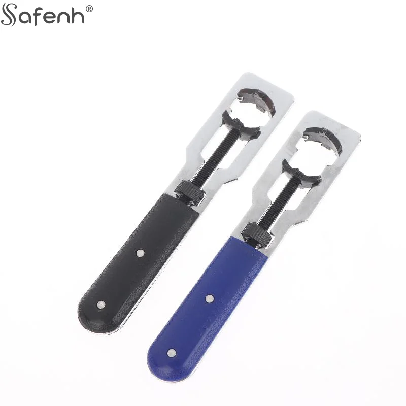 1Pc Metal Backcover Remove Tool 14-35mm Adjustable Metal Watch Back Cover Opener Wrench Rear Case Remover Watchmaker Repair Tool