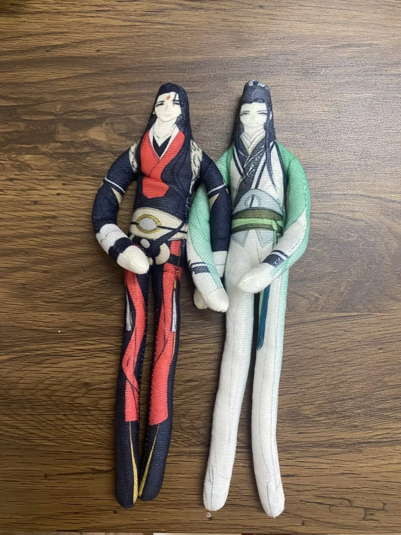 28cm Self Rescue System Of Scum Villains Shen Qingqiu Cosplay Plush Slender Twistable Shape Stuffed Toys gift Room Decoration