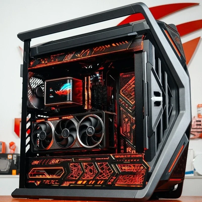 ROG family bucket computer host 9800X3D 9950X3D 5090 Yagami game machine saving machine