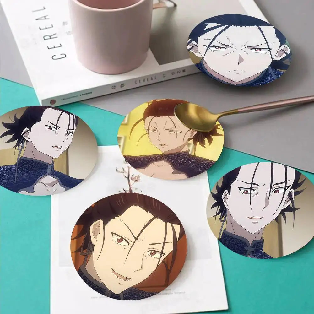 1pc Wilhelm Avis The New Gate Wooden Coaster Colour Printing Cup Mat Home Desk Decoration Gifts