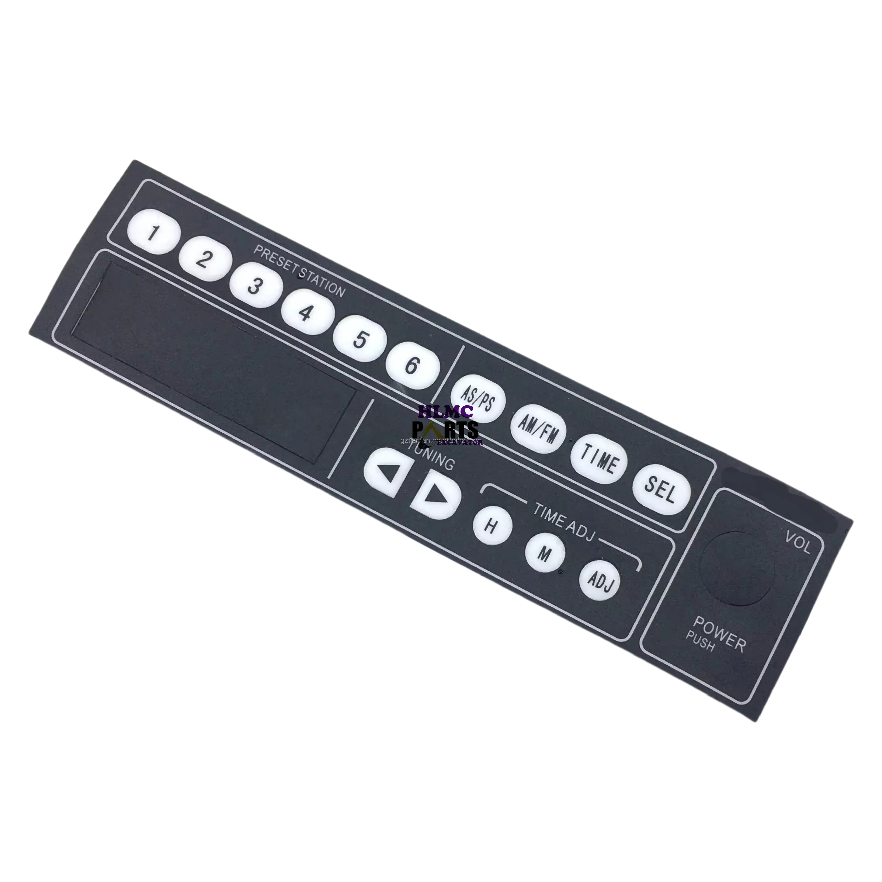 Excavator air Conditioner Instrument Panel Sticker Button Sticker for PC130-7 PC200-7 PC210-7 PC220 PC360-7