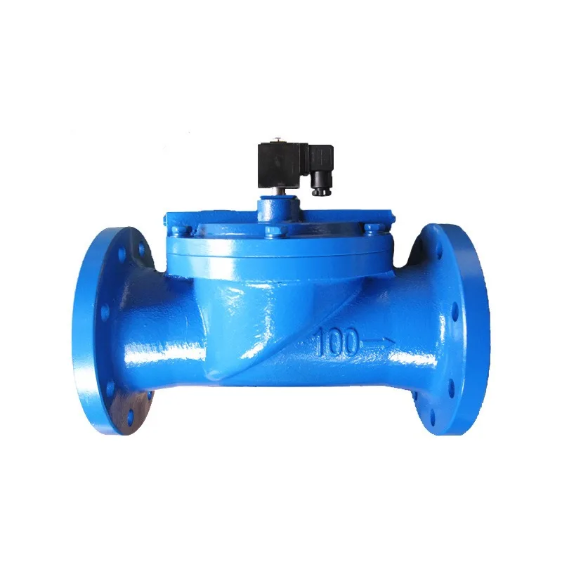 Normally closed water valve, pilot diaphragm valve, water treatment  valve, flange valve