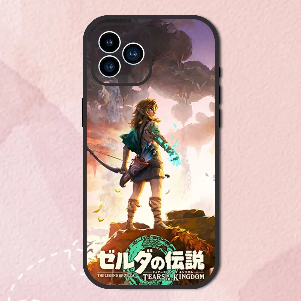 Game Z-Zelda Tears of the Kingdom Phone Case For Samsung Galaxy S10 FE S21 Ultra S22 Lite Soft Phone Shell Note 10 Back Cover