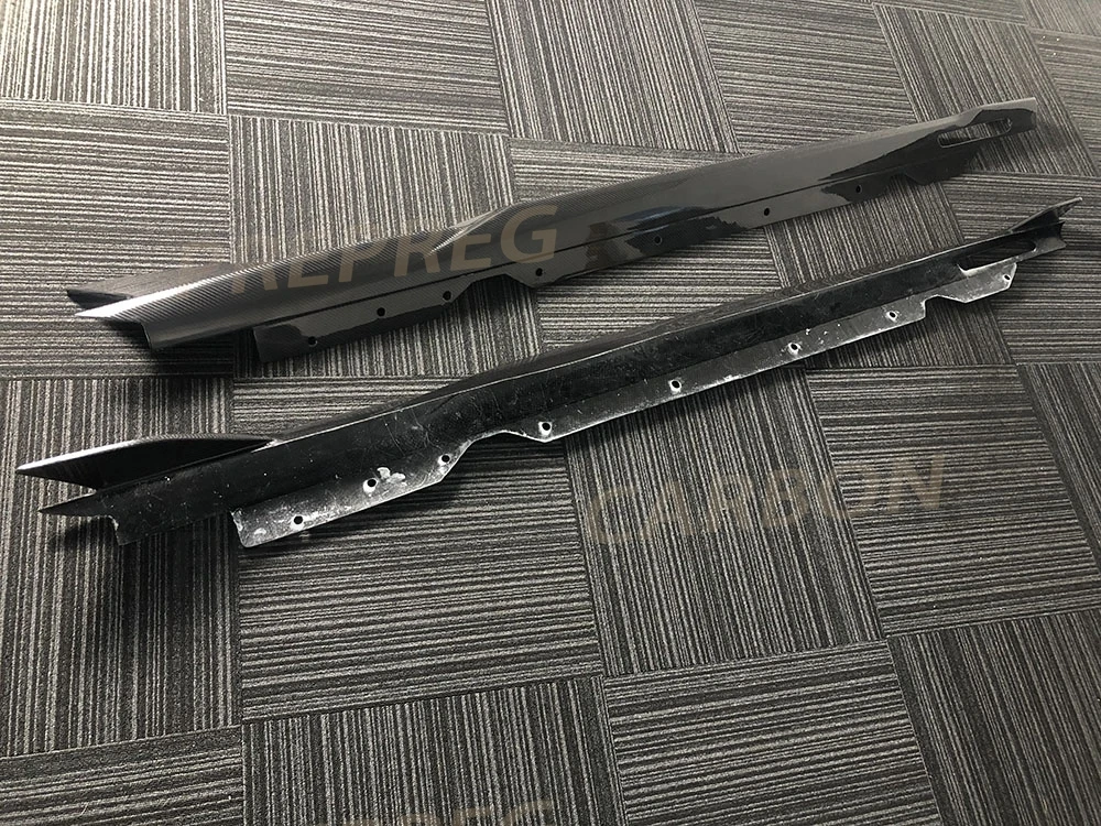 

Боковая юбка из сухого углеродного волокна, удлинитель кузова, разделители губ, боковые юбки, рокерные панели для BMW 4 серии G26 M Sport Sedan 2020+