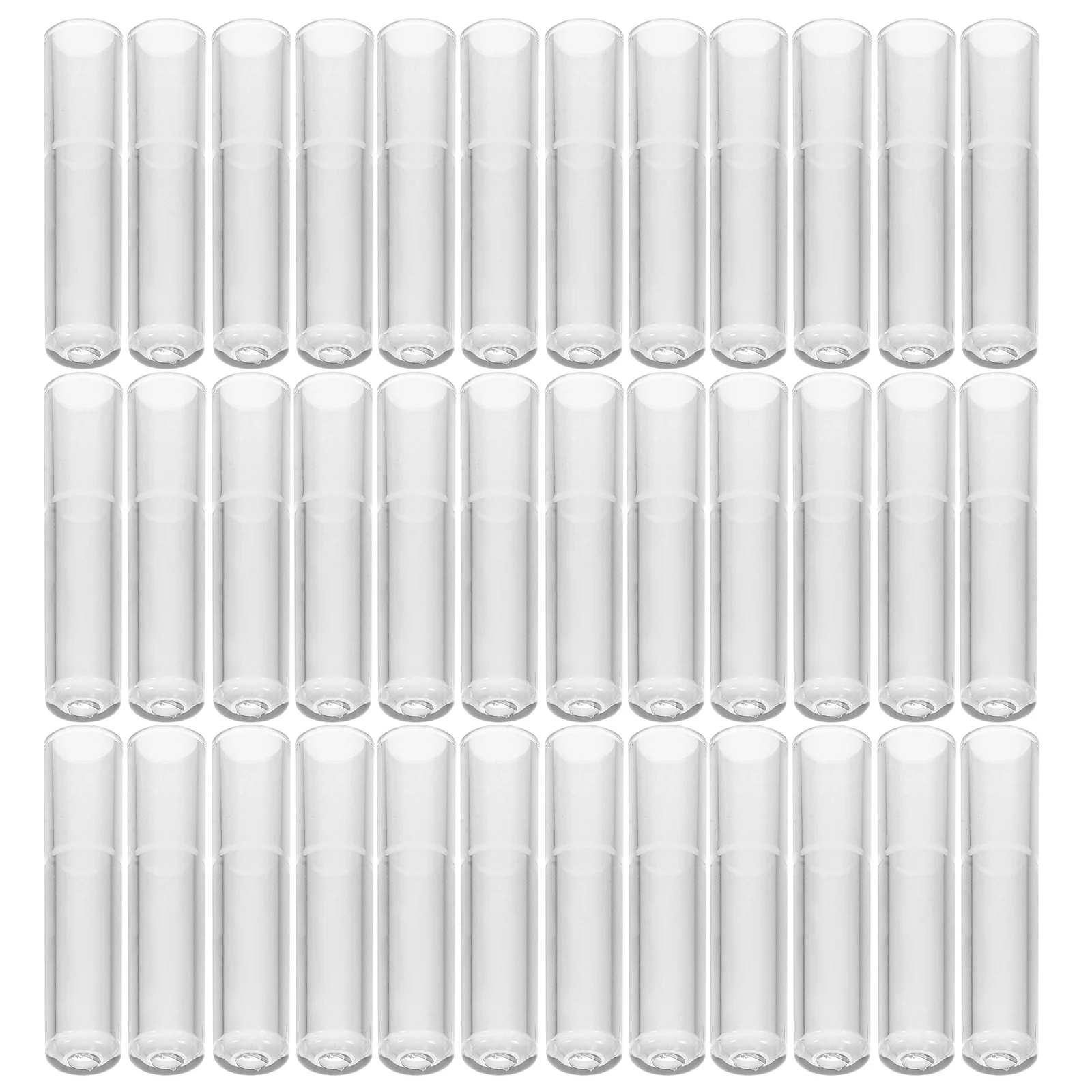 

50Pcs Transparent Pencil Caps Clear Plastic Tip Protectors for School Student Office Pencil Extender Covers