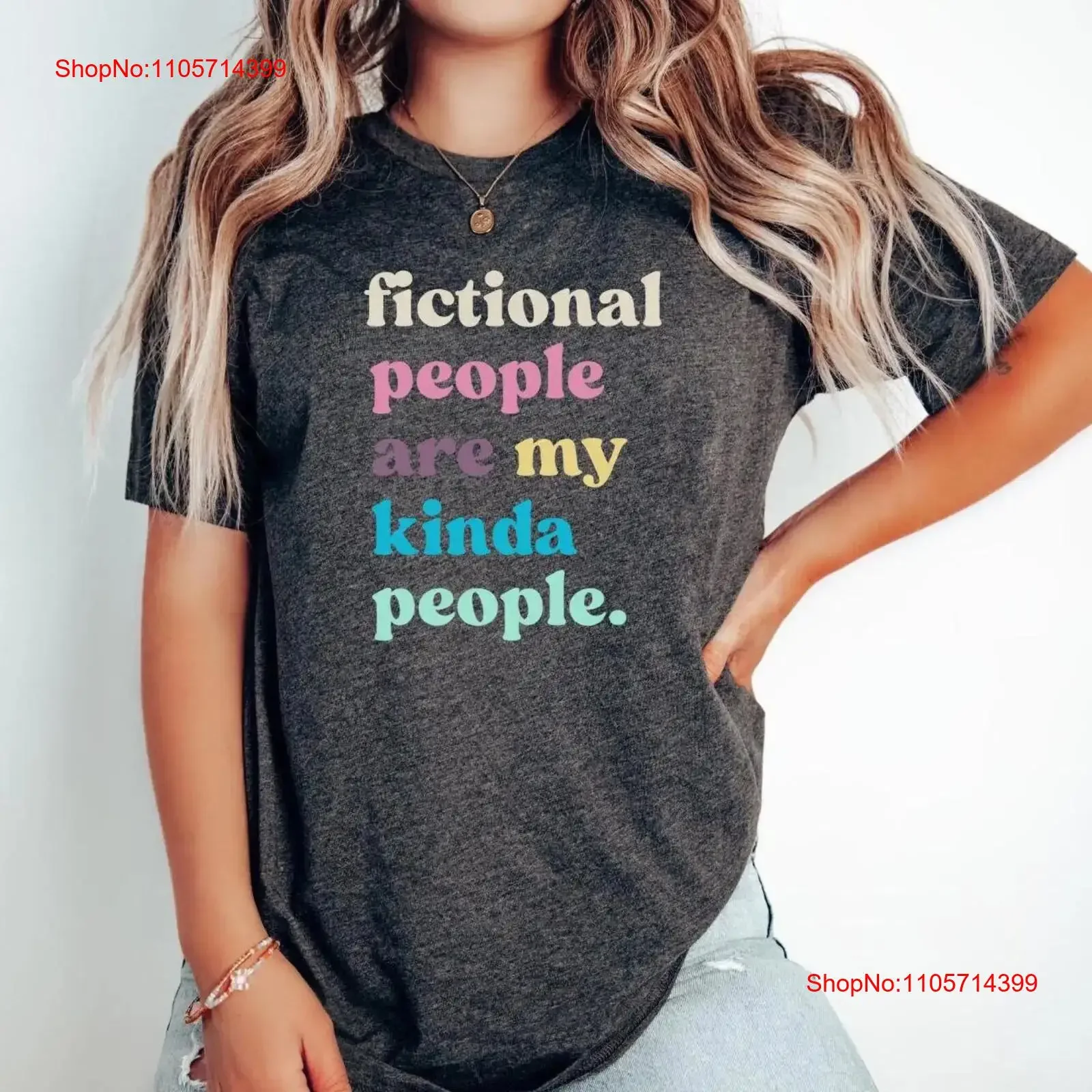 Fiction Book T Shirt People Quote Reading Librarian Bookish s Lovers One More Chapter vintage Washed homme Slightly Stretched