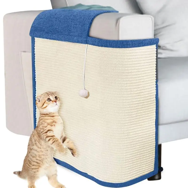 Cat Scratch Furniture Protector Sisal Couch Protector With A Playing Ball For Cats Durable Anti Scratch Carpet For Couch Sofa