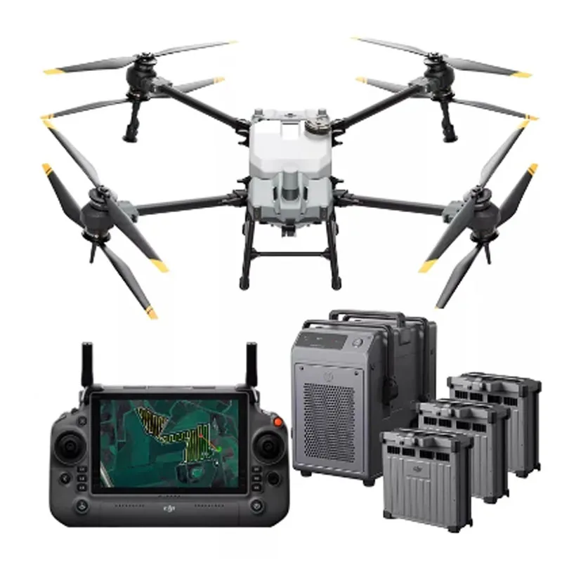 Mealworm smart drone Agras dji combined with T40+ Bacterial Cinza