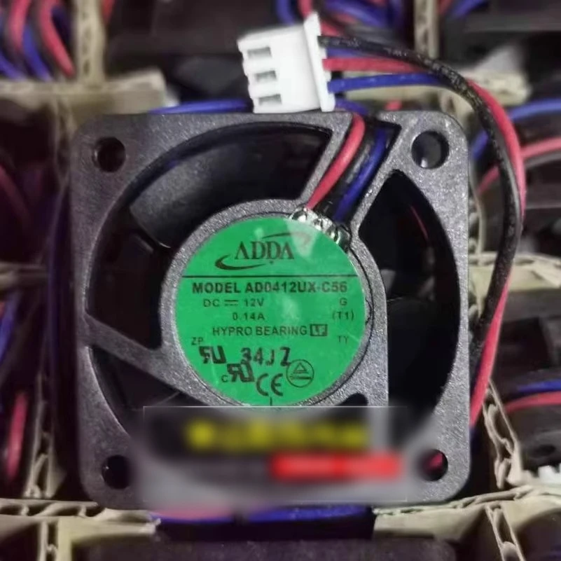 

Free shipping for brand new 4020 12V 0.14A AD0412UX-C56 cooling fan