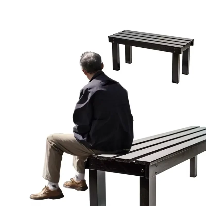 

Wooden Bench Outdoor Wooden Park Bench Terrace Seat Street Furniture