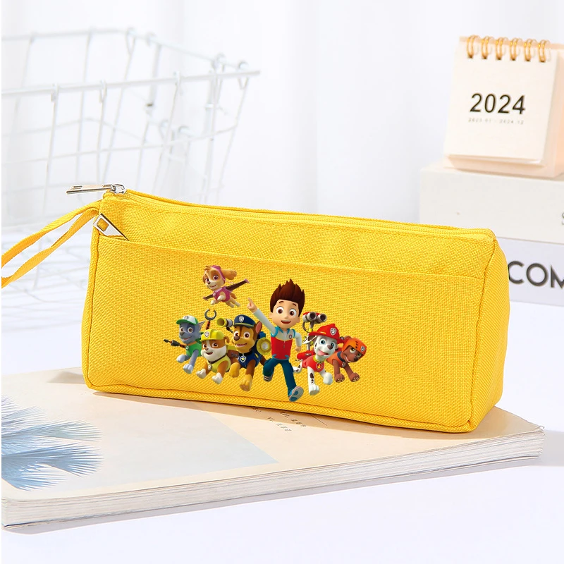 パウパトロールガールボーイ鉛筆ケースペンバッグ大容量韓国オーガナイザーポーチ学生新学期用品文具ギフト