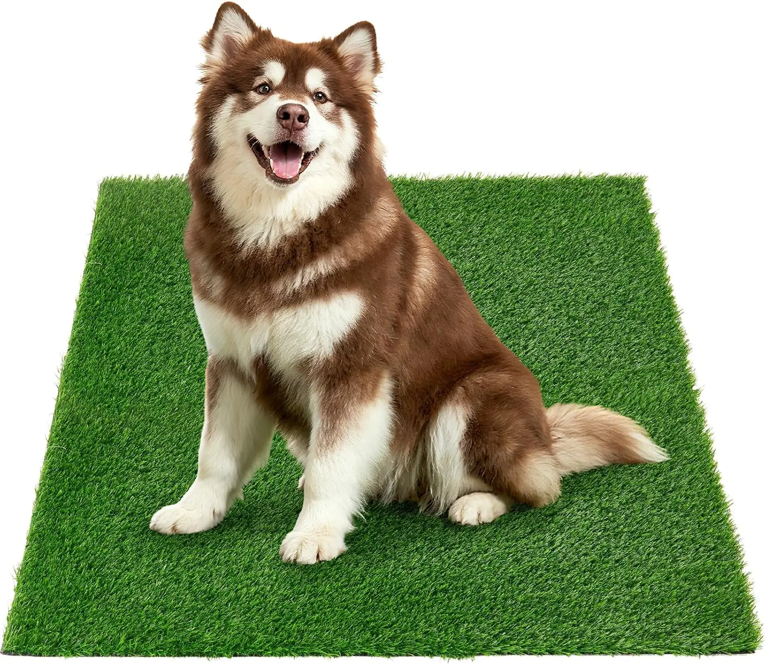 

Уличный/домашний газонный коврик для собак для приучения к туалету, сменный газонный коврик для патио, балкона, газона, квартиры