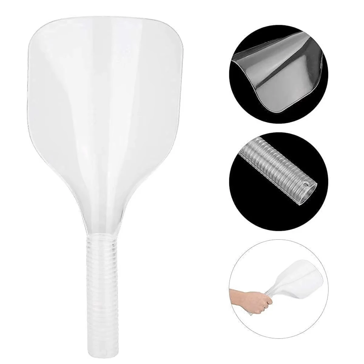 Barber Clear Plastic Face Shield Waterproof Hairdressing Spray Shield with Hair Cut Pads Salon Eye Protection Hairdressing Tool