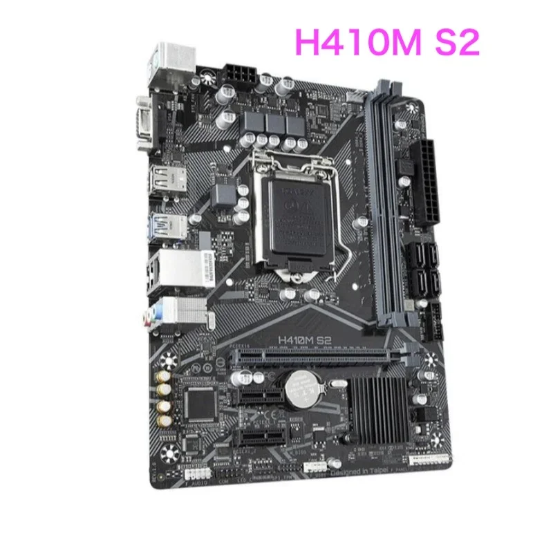 Suitable For Gigabyte H410M S2 Desktop Motherboard LGA 1200 DDR4 Mainboard 100% Tested OK Fully Work