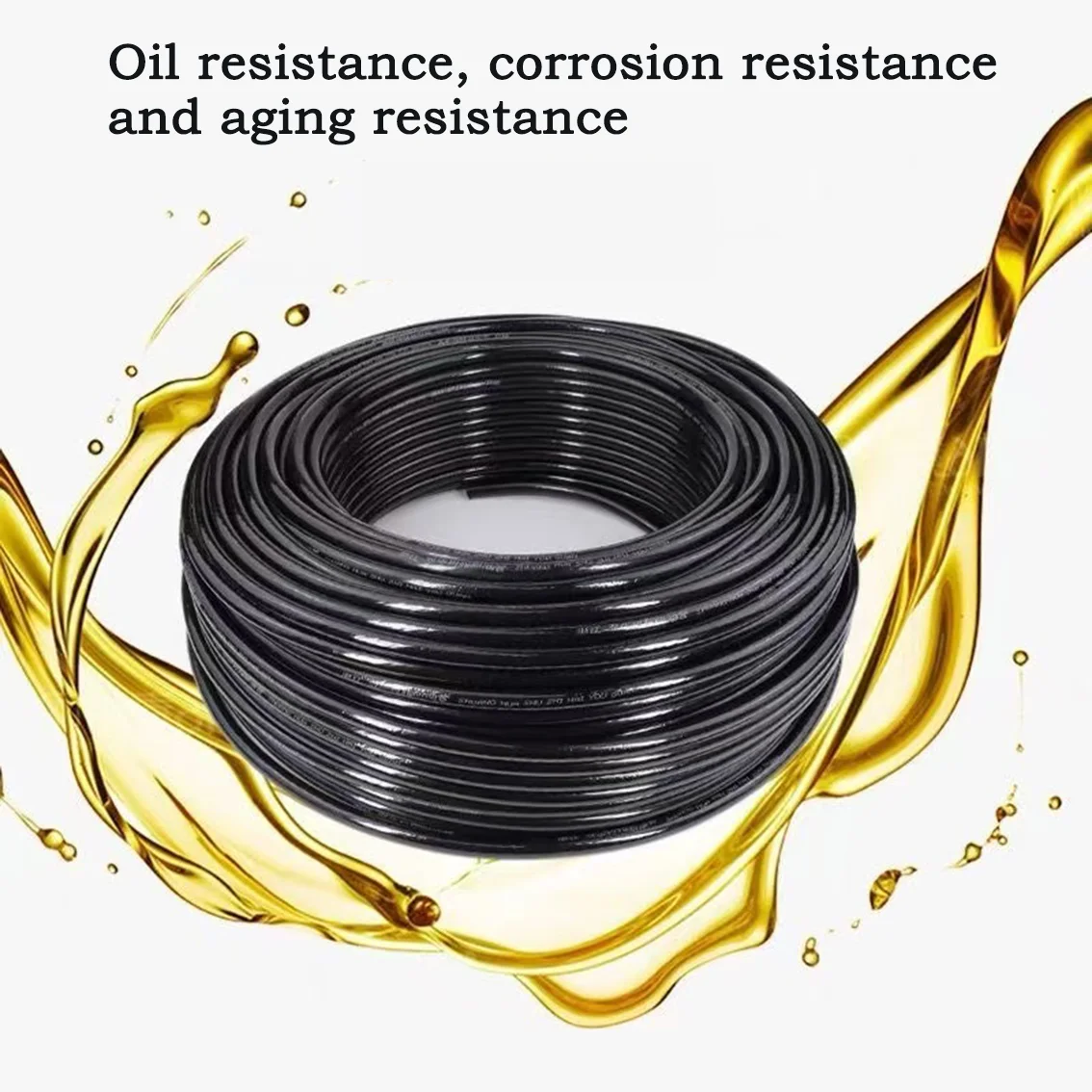 1-10Meter Black/Blue Core Double-layer Resin Car Fuel Hoses Pipe Diesel Oil Hose For Fuel Transfer ID6/8/10/12/14/16/19/22/25mm