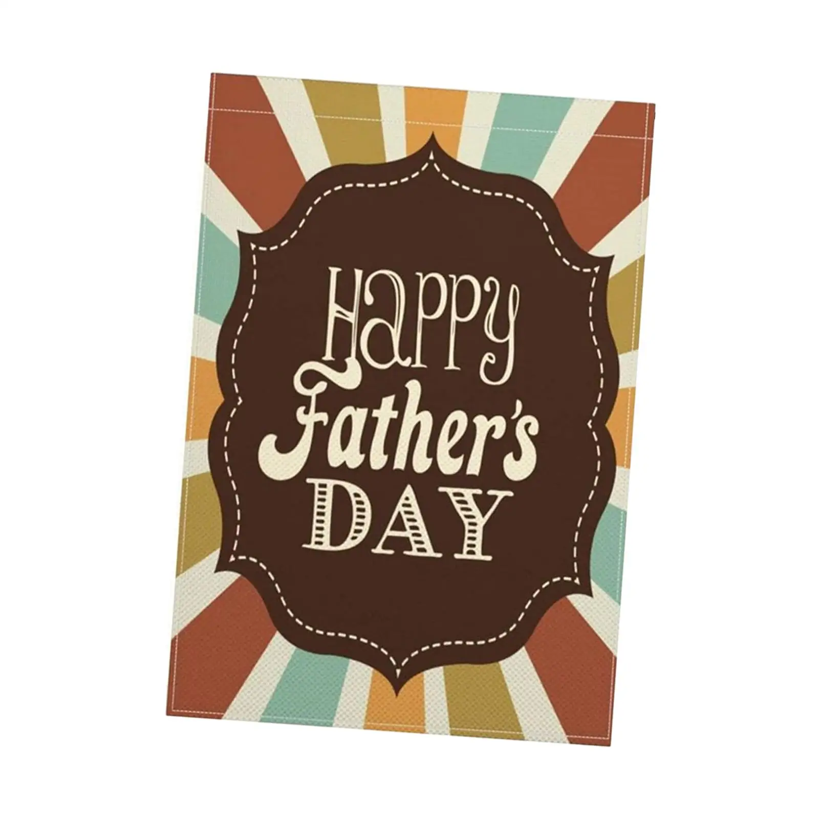 Happy Father's Day Garden Flag Make This Father's Day Unforgettable Father's Day Gifts Linen for Papa Dad Grandpa Party Patio