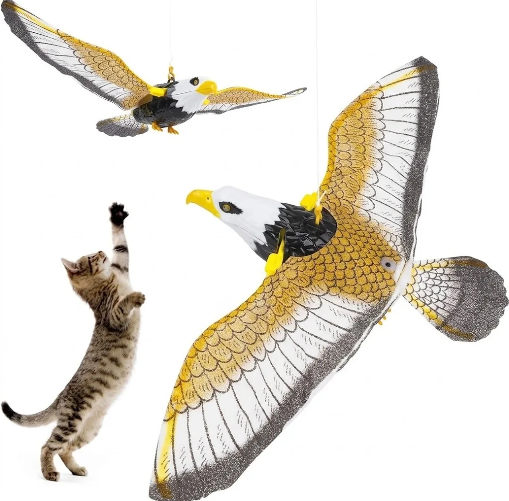 Bird Repellent Hanging Eagle Hawk Scarer Deterrent For Garden Pest Protection Plants Decor Hunting Decoy Repellent
