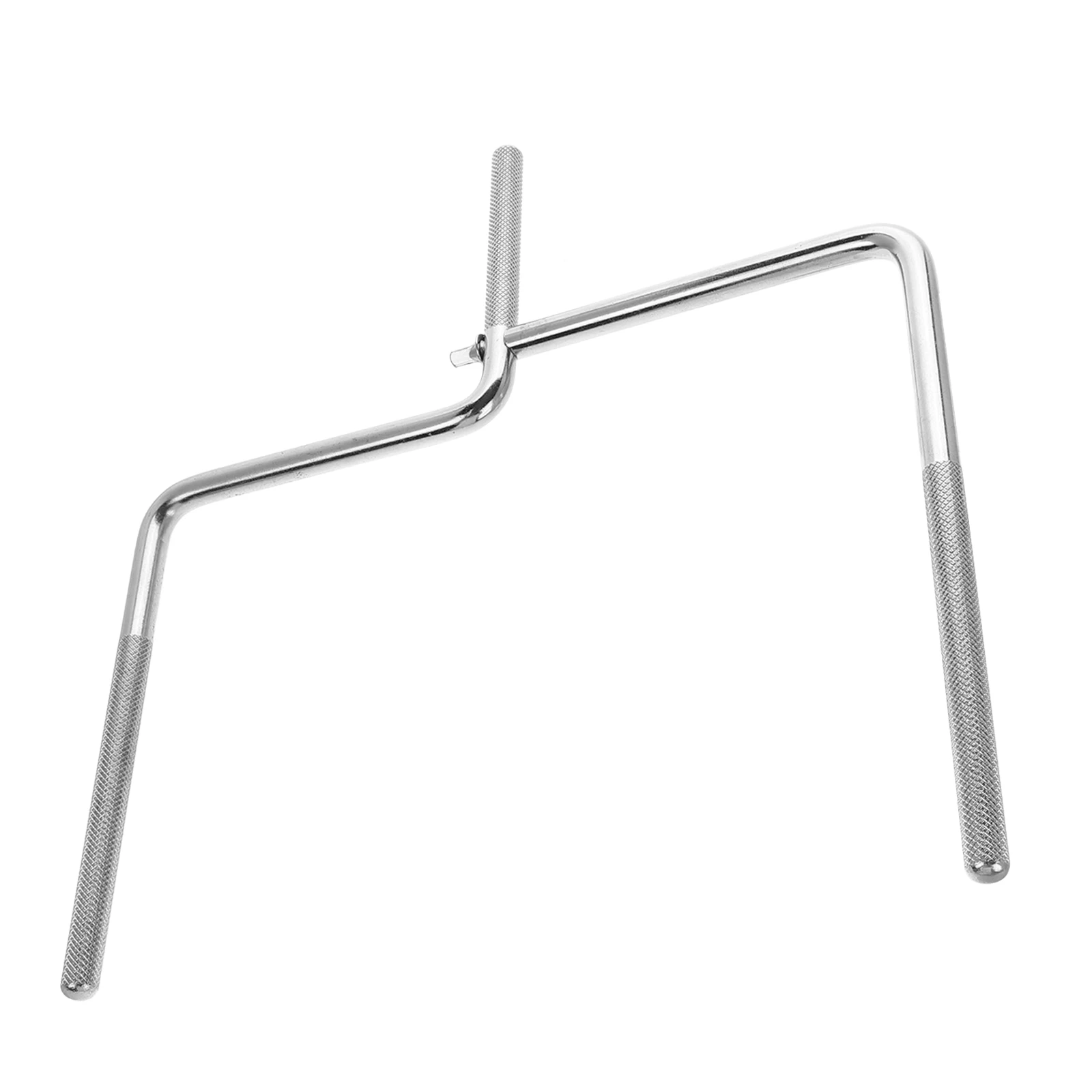 

1pcs Cowbell Iron Mount Arm Mounting Stand For Drum Double U-Shaped Arm Shape Drum Accessories Portable