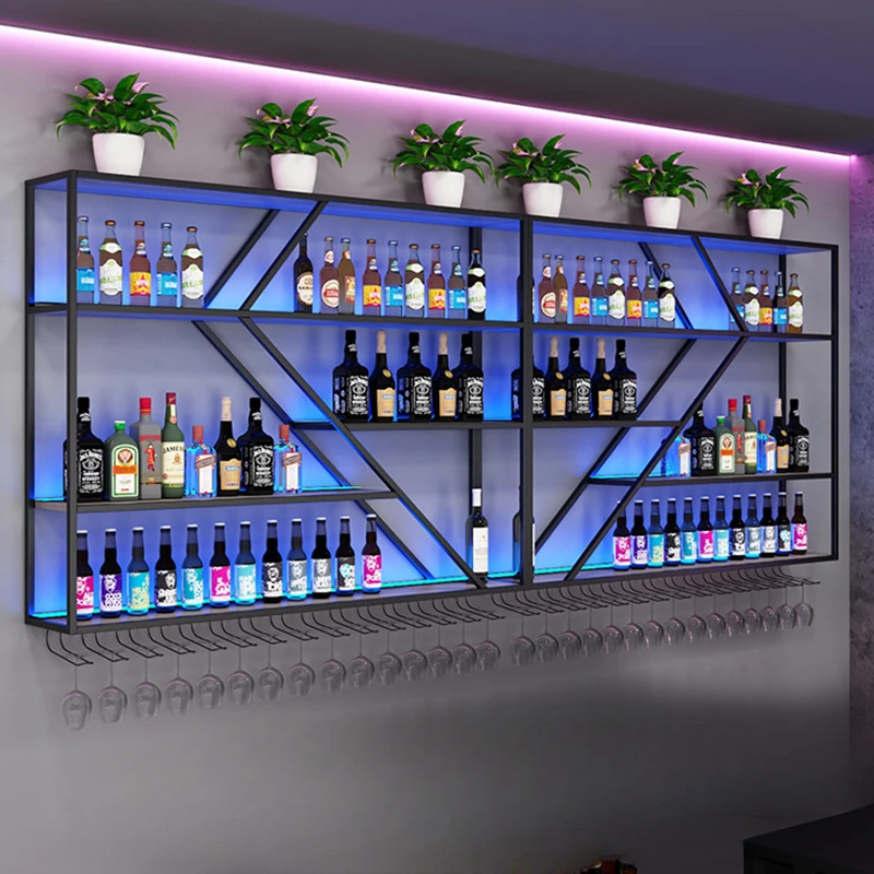 Moderne Luxe Wijnbar Kast Opbergplanken Multifunctionele Keuken Drank Cottage Liquor Mini Gabinete Meubelhoek