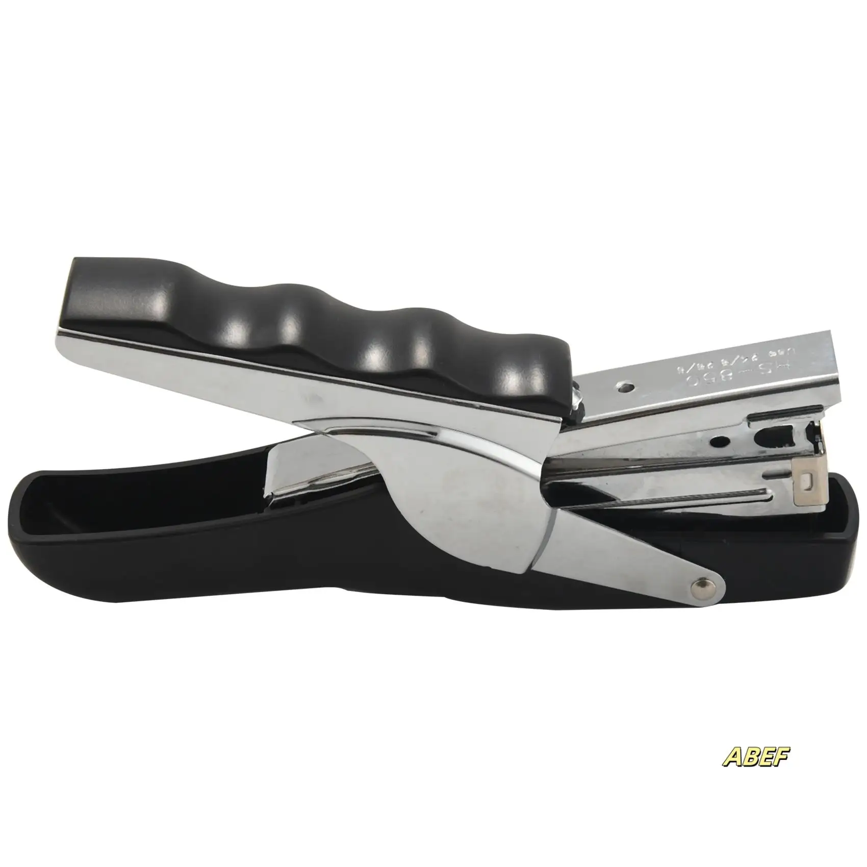 Clip-On nietmachine voor 20 pagina's Heavy-Duty desktop nietmachine voor kantoornietmachines (zwart)