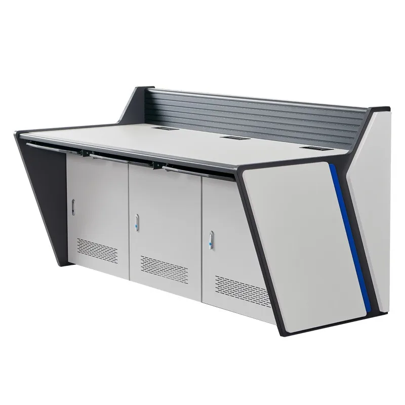 Monitoring command center console cold-rolled steel plate security computer room operation workbench