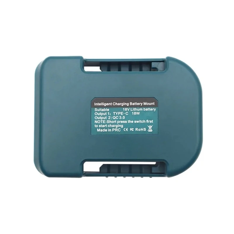 Batterie Halter Stehen Gürtel Schnalle USB Port Typ-C für MWQ DW 18V Lithium-Batterie schnelle Lade Adapter