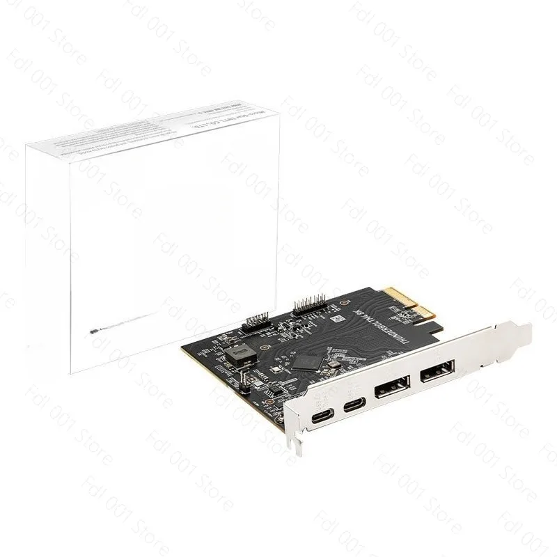 

Карта расширения MSI PCIe Thunderbolt 4 M4 USB4, совместимая с 8K, для материнских плат Z590/Z690/Z790