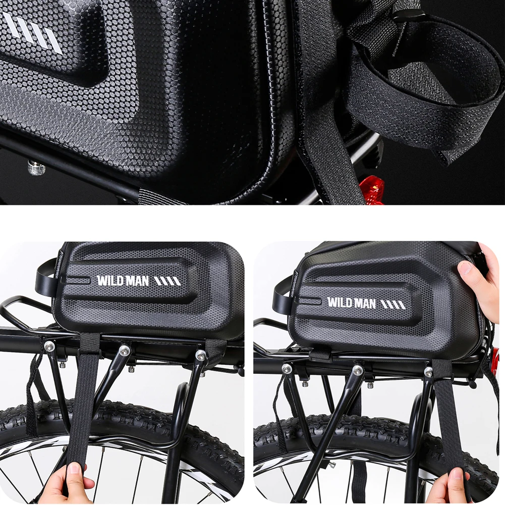 Tragbare Große Fahrradtasche Multifunktions Radfahren Rücksitze Taschen Große Kapazität Wasserdichte MTB Rennrad Zubehör