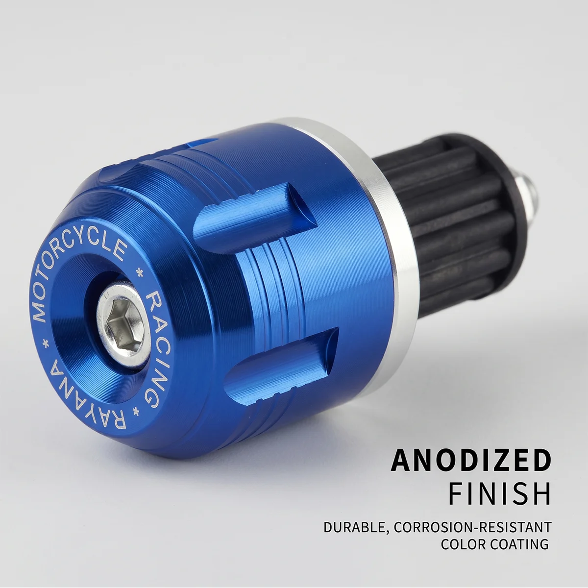 1Pair High quality aluminum alloy handle plug 7/8