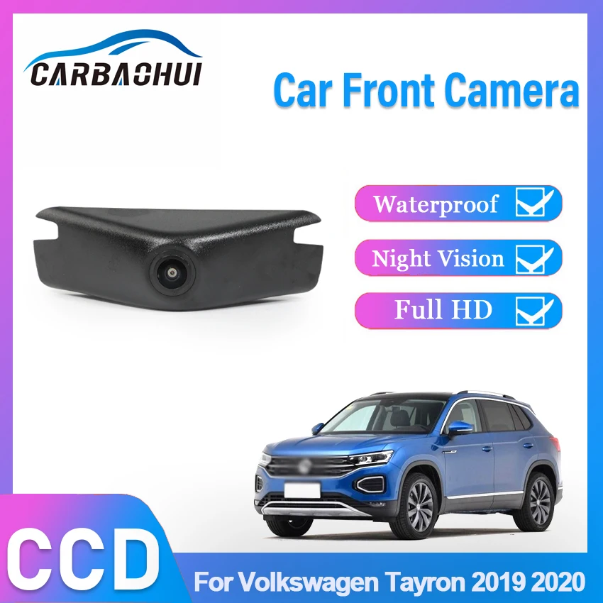 140deg fisheye 1080*720P HD CCD high quality Car front positive view camera For Volkswagen Tayron 2019 2020 Front Camera