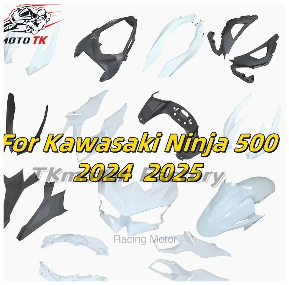 Motorcycle Fairing Body Kit - ABS Injection Motorcycle Fairings for Kawasaki Ninja500 2024 2025 Fairing Kit Ninja 500 24 25 Body