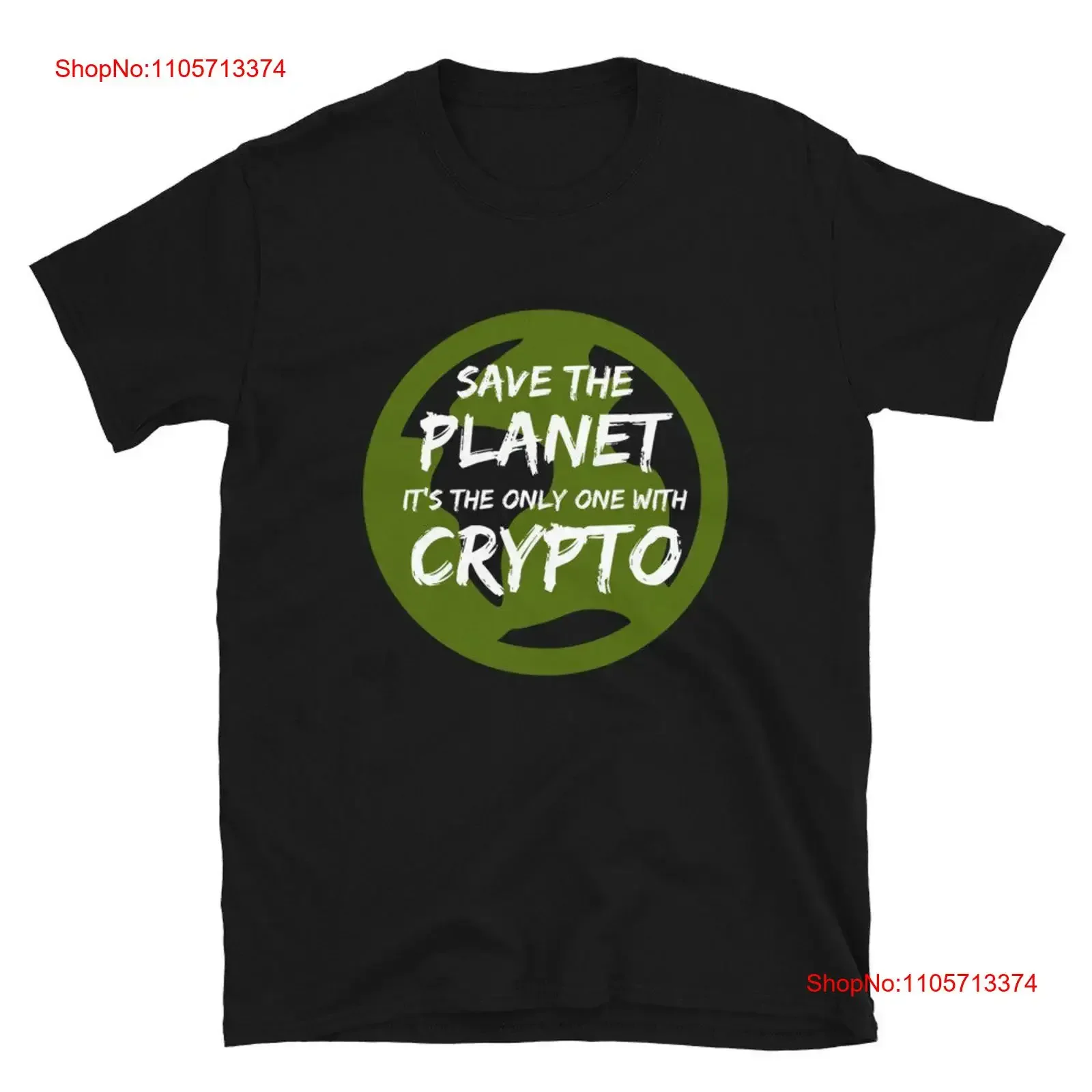 Save the Planet Crypto Bitcoin Ethereum Doge Shiba T Shirt vintage Washed Soft Versatile Comfortable Unisex Breathable Slightly