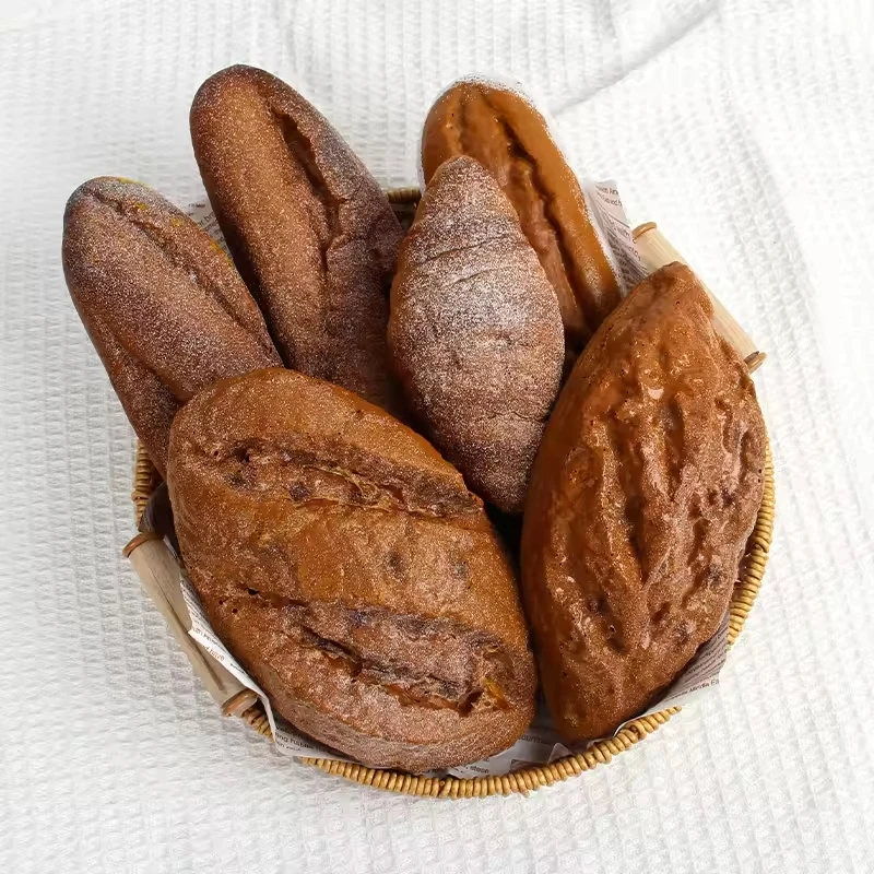 Simulation Brot Künstliche Lebensmittel Bäckerei Dessert Konditorei Shop Hotel Dekor Bagel Croissant Baguette Gefälschte Roggen Brot Modell – Detail 10