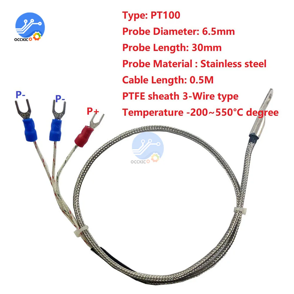 Sensor de temperatura do conversor rs485 modbus rtu da rtd da c.c. 12v pt100