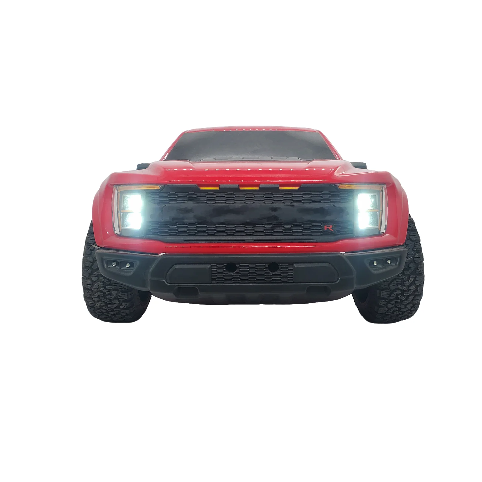 LED lights night headlights for TRAXXAS Raptor R 1/10 simulation Ford Raptor F150 RC short truck off-road 101076-4