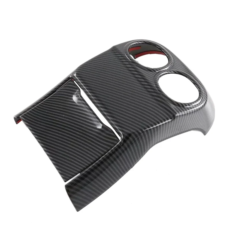 New-Car Carbon Fiber ABS Rear Air Vent Outlet Cover Trim For Mercedes-Benz C-Class W206 C260 2022 Interior Accessories