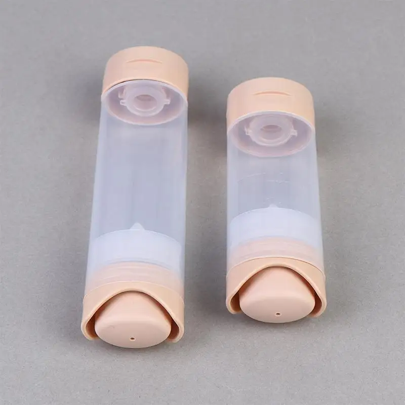 50ML 80ML Empty Airless Vacuum Press Dropper Bottle Cosmetic Container for Eye Cream Serum Portable and Refillable - view 3