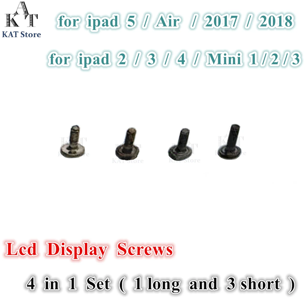 1Set Lcd Screen Screw Set For iPad 2 3 4 5 Air 1 9.7 2017 2018 Mini 1 2 3 7.9 Inch Inside Lcd Display Screws Replacement Parts