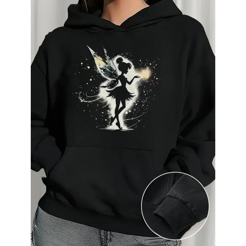 

Женская толстовка с мультяшным принтом, мягкий и удобный материал, весенняя мода, повседневный уличный стиль