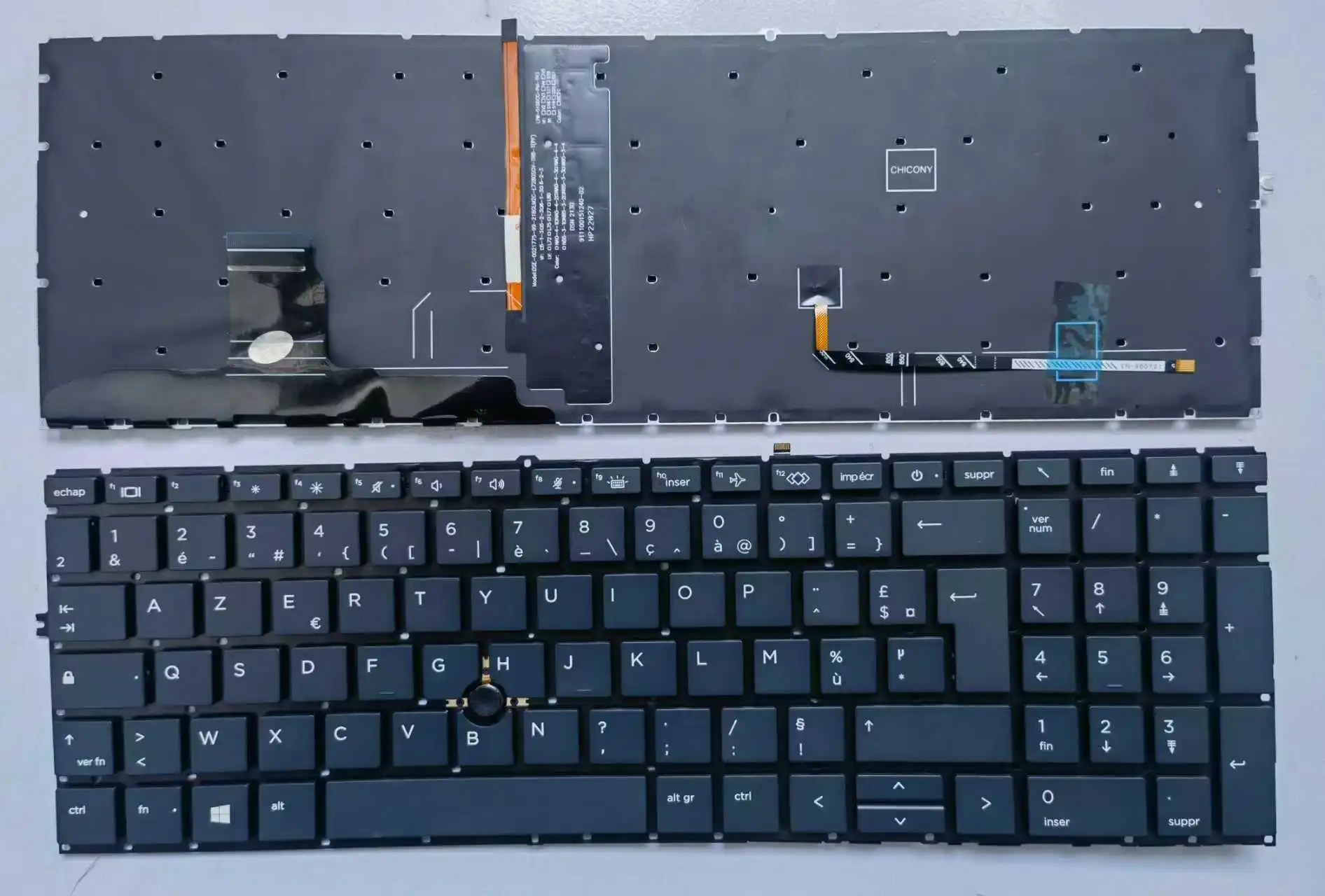 Pour HP EliteBook 850 G7 850 G8 855 G7 855 G8 FR avec rétroéclairage