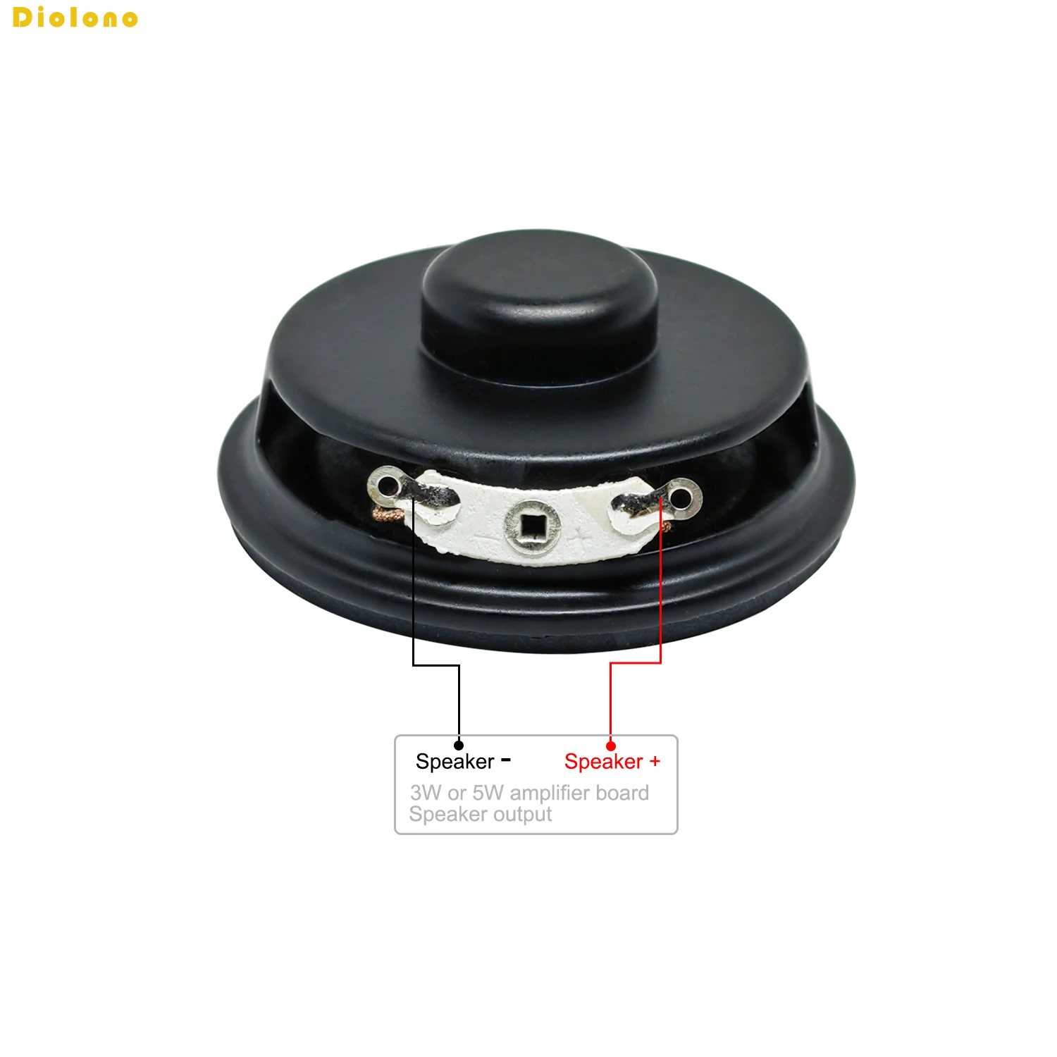 2 قطعة مكبر الصوت الصوتي 8 أوم 5 واط 50 مللي متر المتكلم الداخلية المغناطيسي 13 الأساسية 18 مللي متر المغناطيسي 18 مللي متر سمك مكبر الصوت