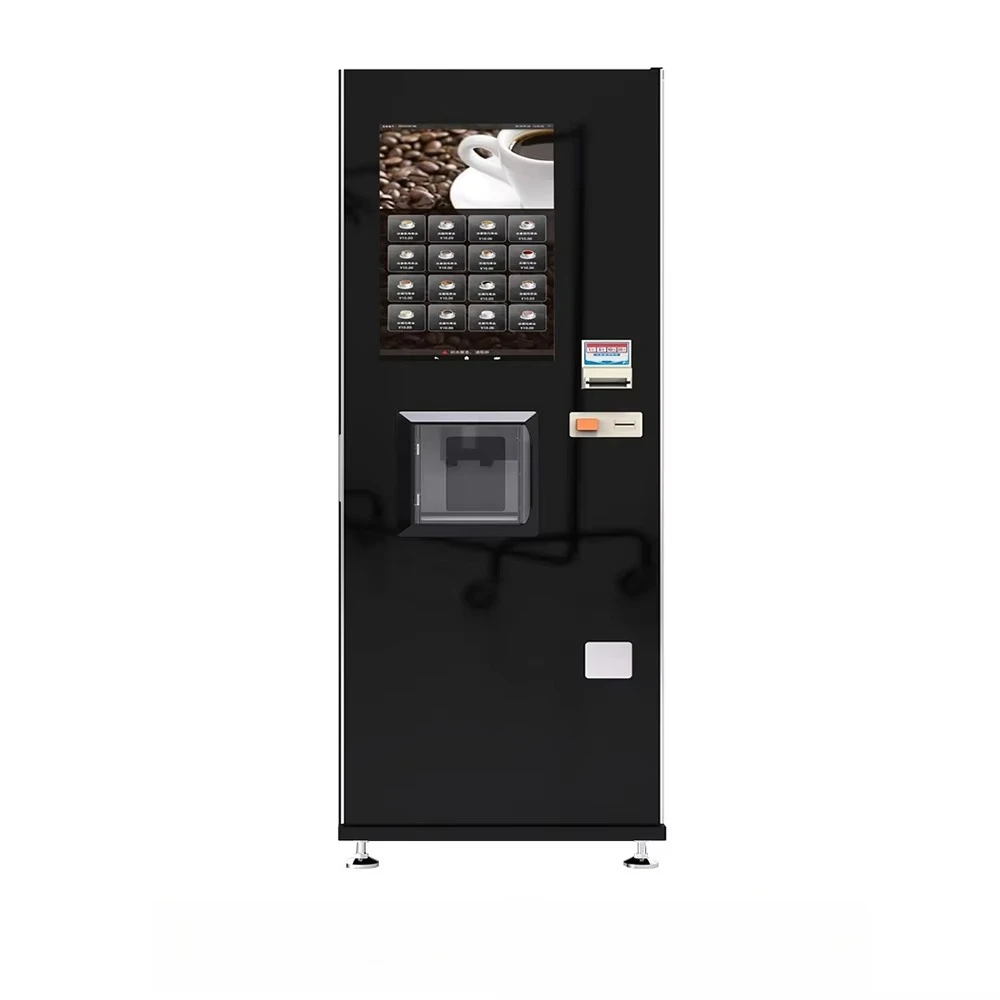 Customized Commercial Vending Machine Protein Shake Freshly Ground Coffee Office Pantry Fast Brewing Reliable