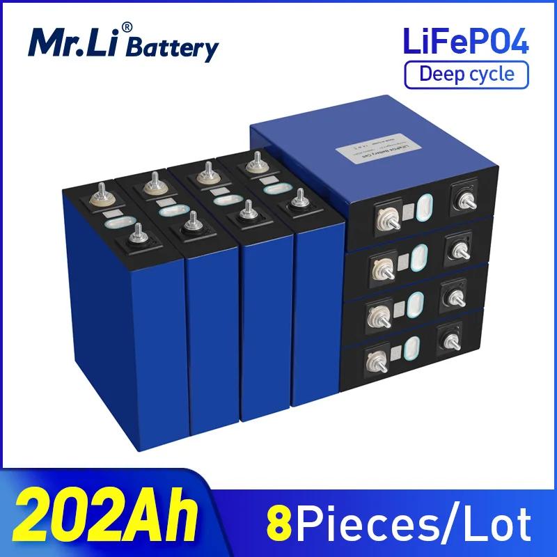 

Аккумуляторные элементы Mr.Li, 3,2 В, питание UPS А ч, а ч, 8 шт.
