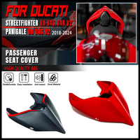 Rear Tail Fairing Hump Single Seat Cover Accessories For Ducati Panigale V4 V4S V2 & Streetfighter v4 v4s v2 2018-2022 2023 2024