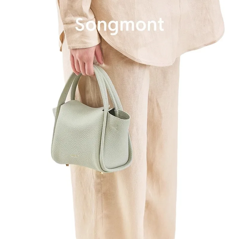 Songmont Yuanbao bag mini vegetable basket fall and winter series designer models handheld crossbody mini small phone bag