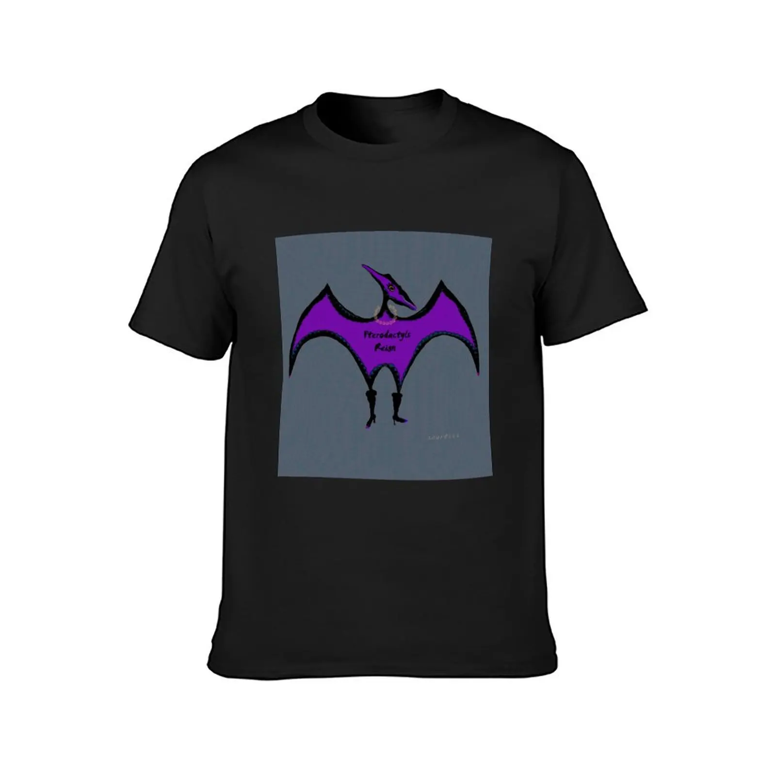 Pterodactyls Reign T-Shirt sublime quick-drying Aesthetic clothing sweat mens t shirts